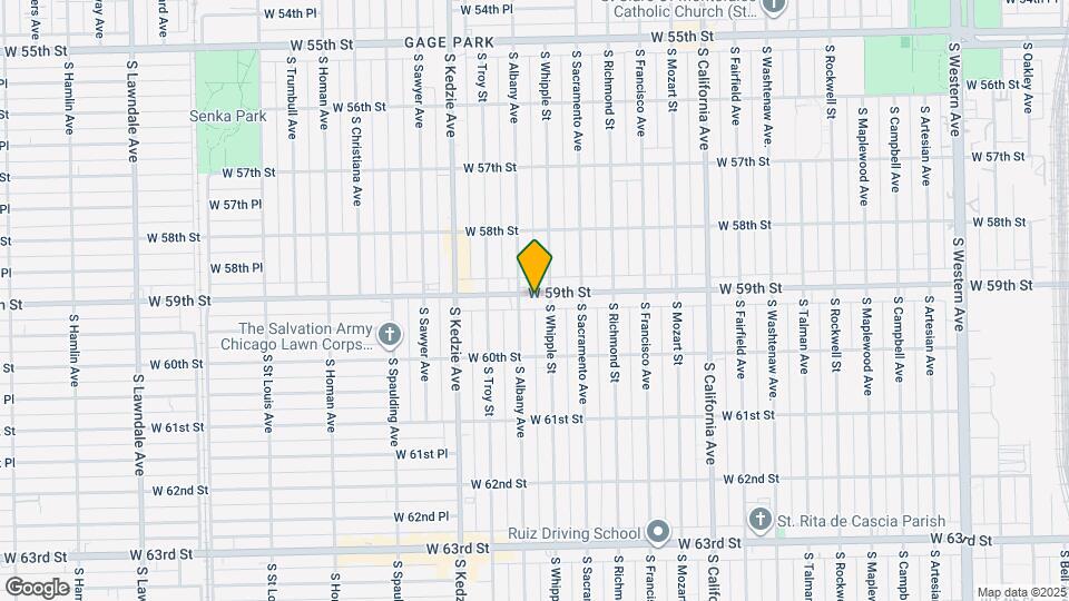 3049 W 59th St Map and Location Details