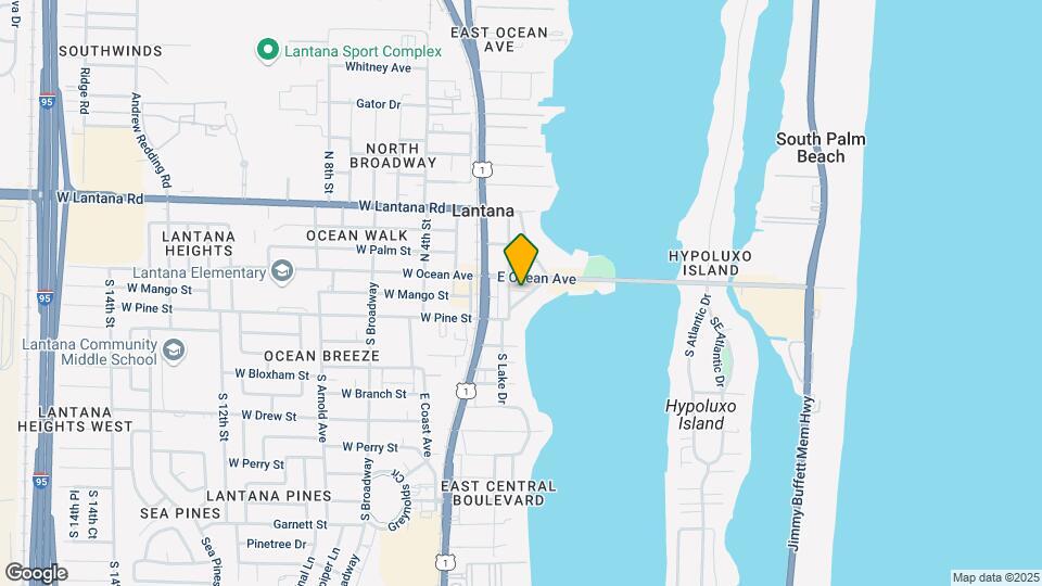 121 S Lake Dr Map and Location Details