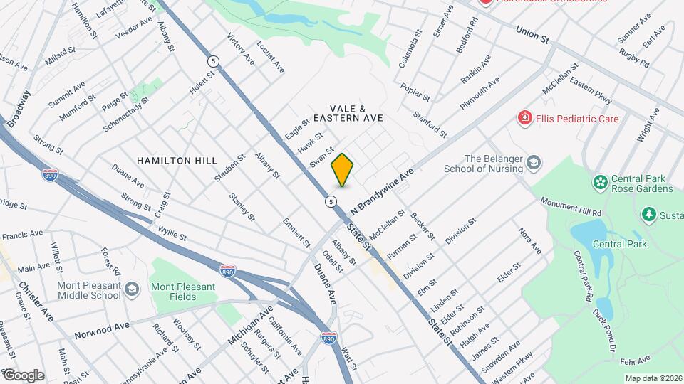 7707 1st St Map and Location Details