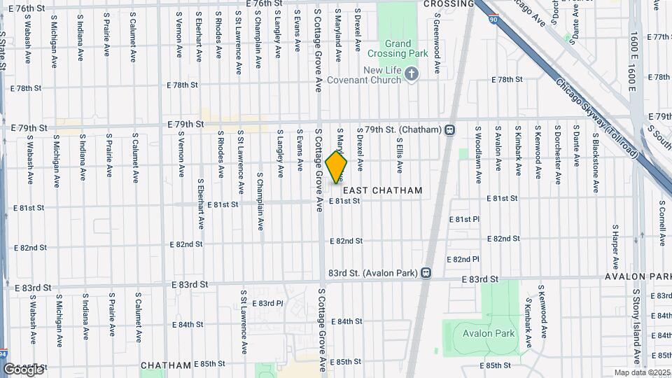 8044 S Maryland Ave, Unit 1 Map and Location Details
