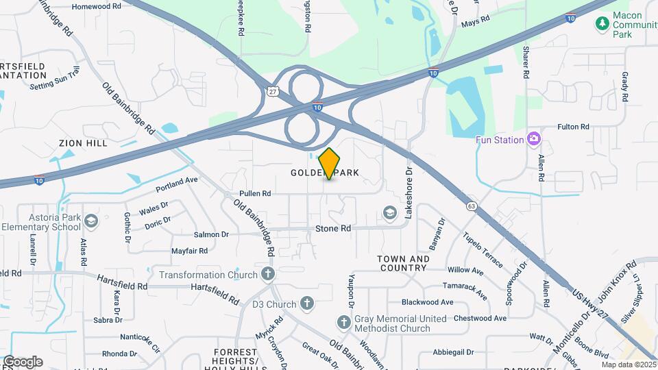 2511 Golden Park Ln Mapa y Detalles de la Ubicación