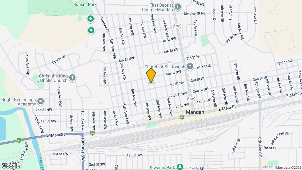 403 3rd Ave NW, Unit #5 Map and Location Details