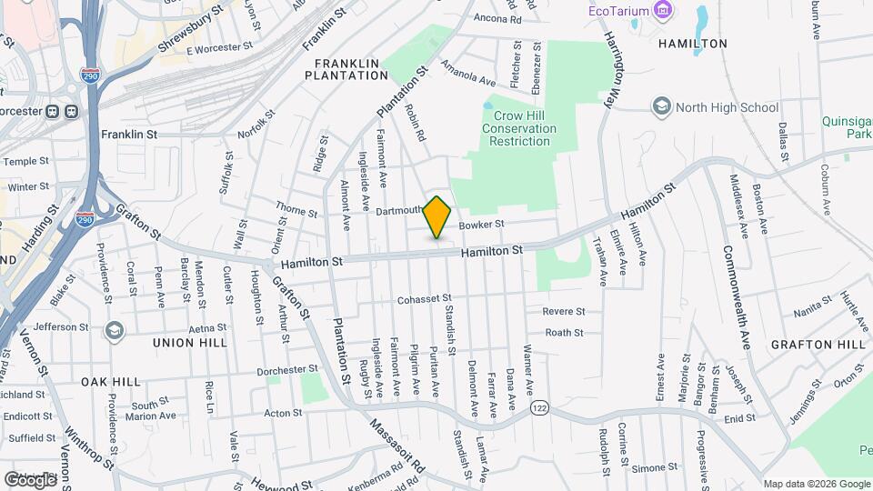 125 Hamilton St Map and Location Details