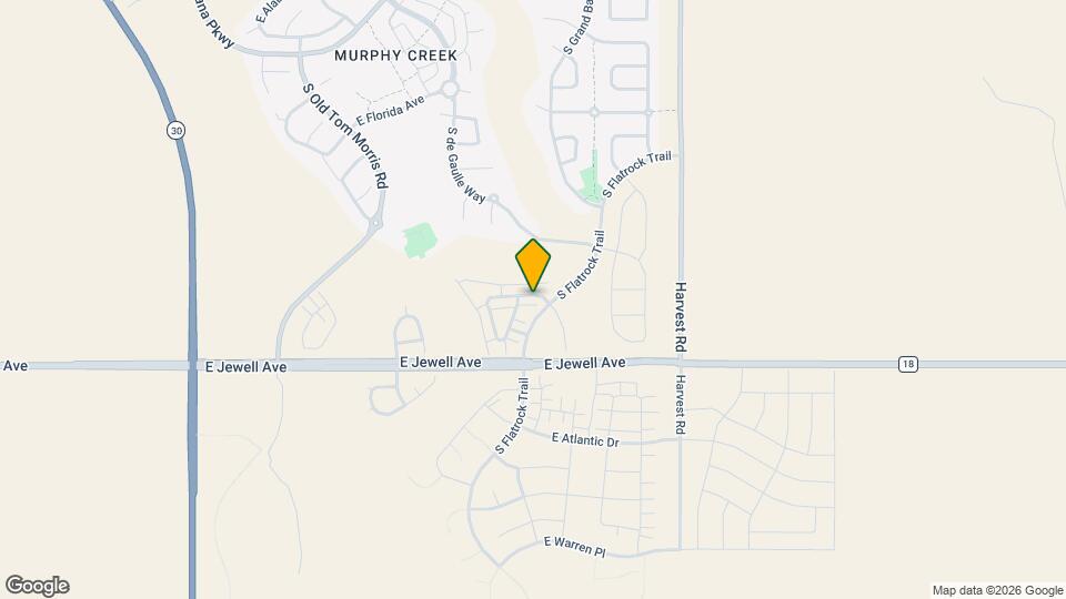 1764 S Flat Rock Way Map and Location Details