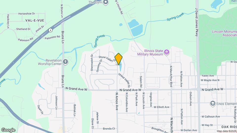 19 Amos Valley Dr Map and Location Details