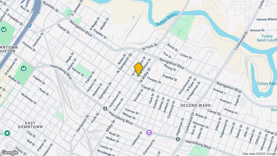 134 N Everton St Mapa y Detalles de la Ubicación