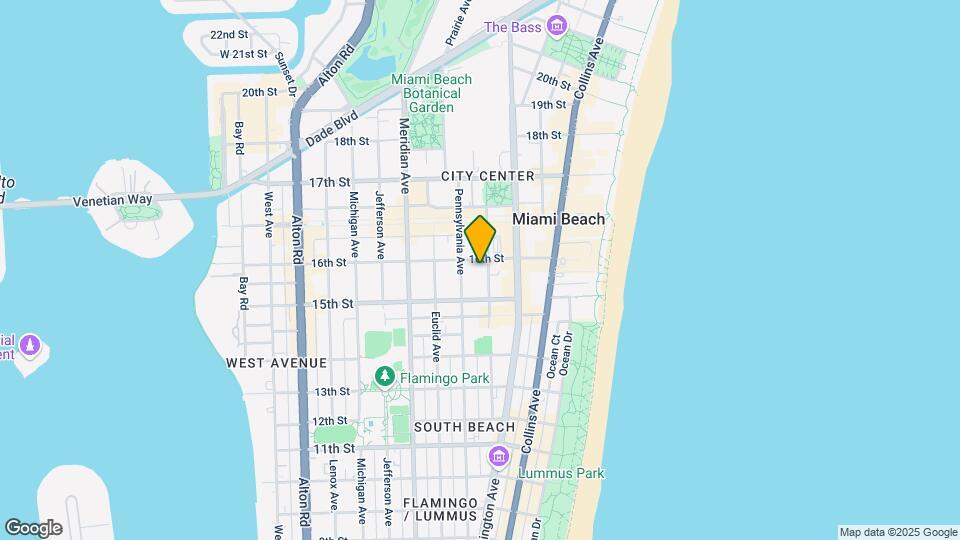 South Beach Luxury Apartments Mapa y Detalles de la Ubicación
