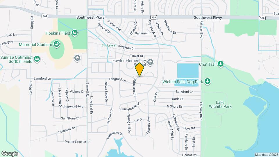 5123 Ridgecrest Dr Map and Location Details