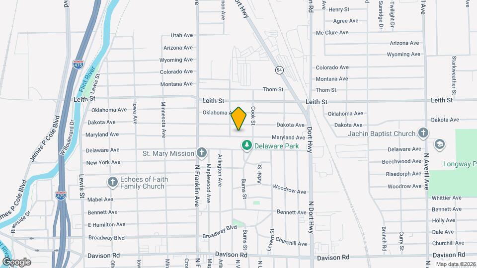 2217 Maryland Ave Mapa y Detalles de la Ubicación