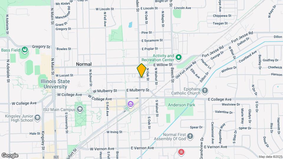 200 E Cherry St Mapa y Detalles de la Ubicación