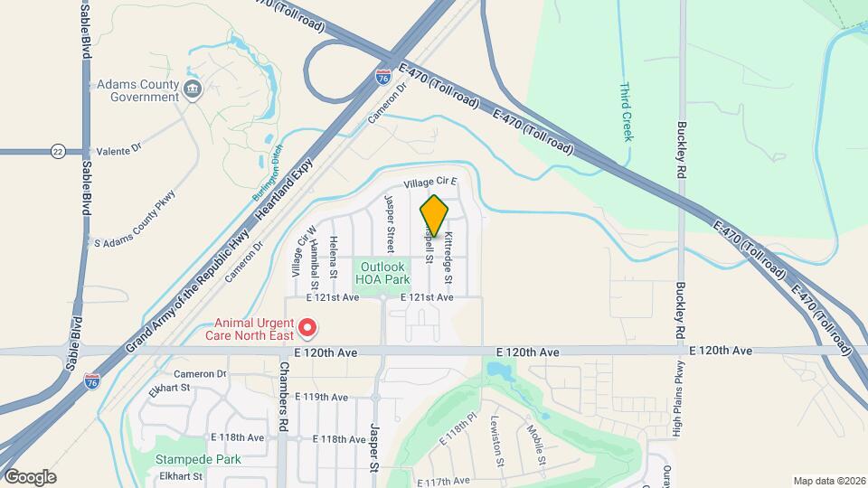 12236 Kalispell St Mapa y Detalles de la Ubicación