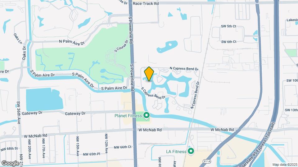 2334 S Cypress Bend Dr, Unit 404 Map and Location Details