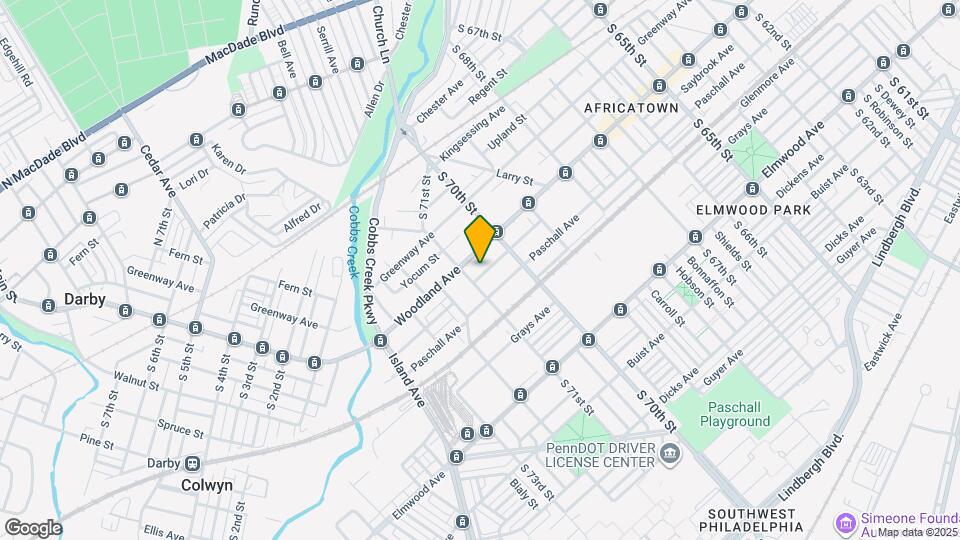 7049 Saybrook Ave Map and Location Details