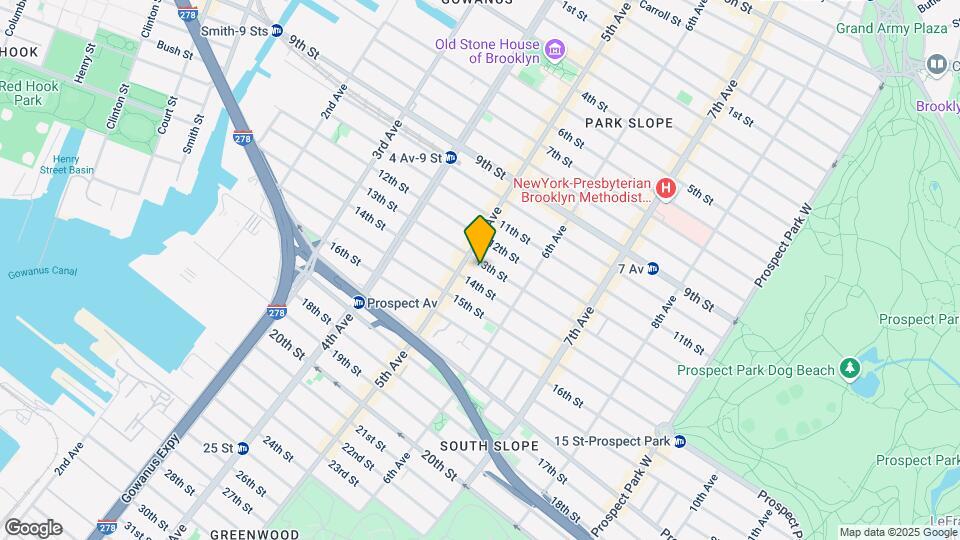 238 13th St Map and Location Details