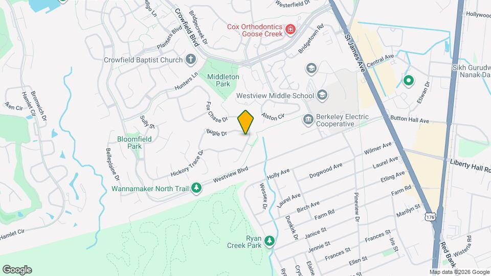 158 Fox Chase Dr Map and Location Details