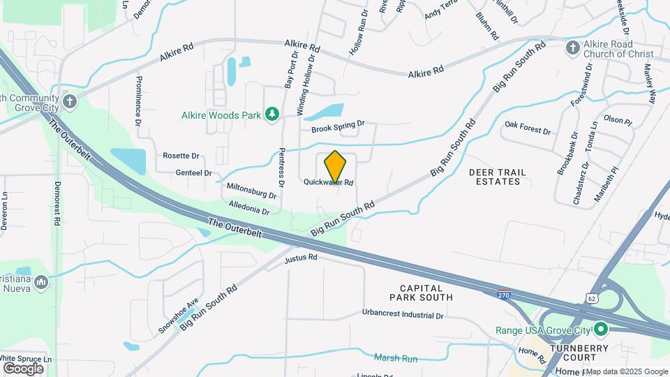 3569 Quickwater Rd Map and Location Details