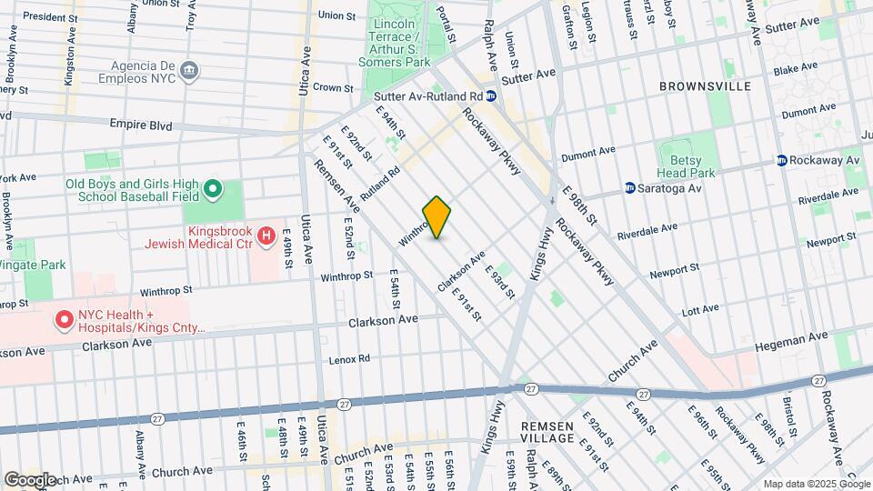 240 E 92nd St Map and Location Details