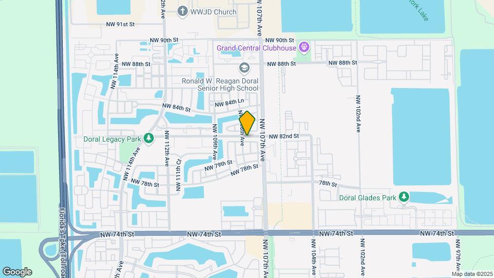 10781 NW 81st Ln Map and Location Details