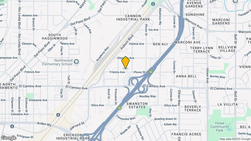 2616 Dobbins Way Map and Location Details