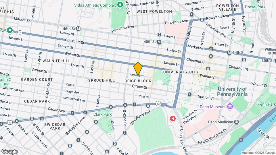 235 S 41st St Map and Location Details