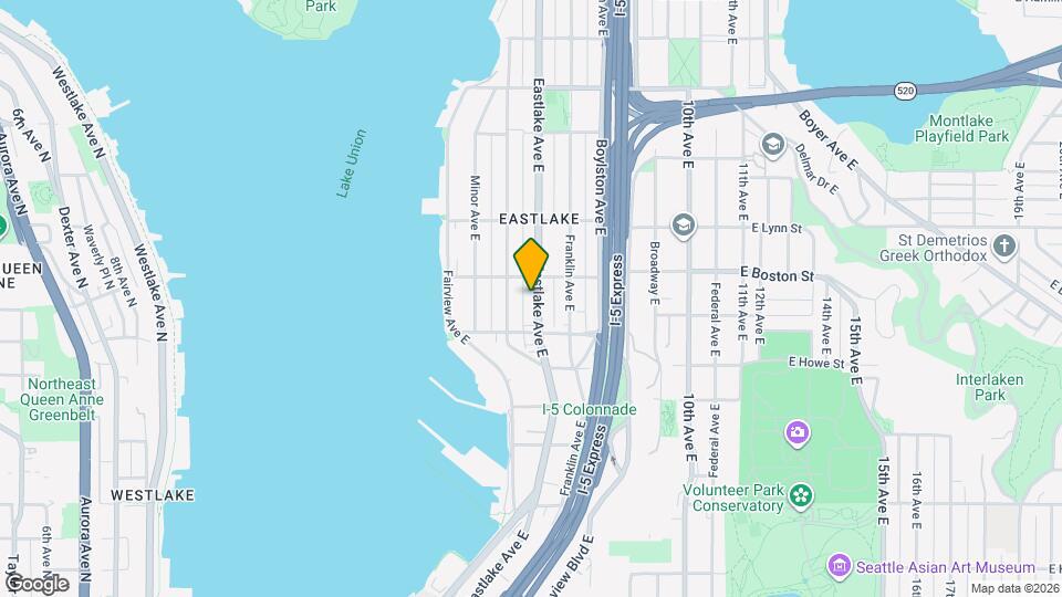 2031 Eastlake Ave E Map and Location Details