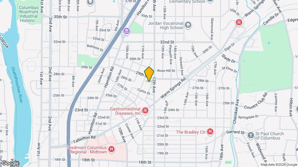 2817 Waverly Ave Map and Location Details