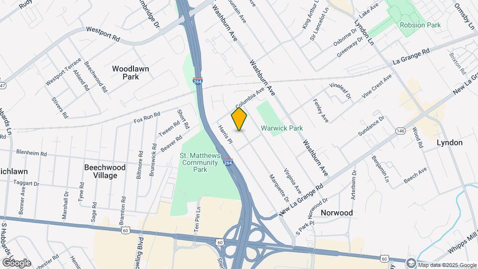 610 Marquette Dr Map and Location Details