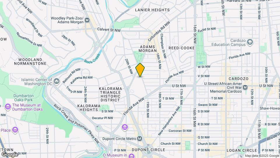 2100 19th St NW Map and Location Details