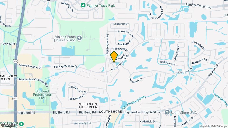 12908 Leadwood Dr Map and Location Details