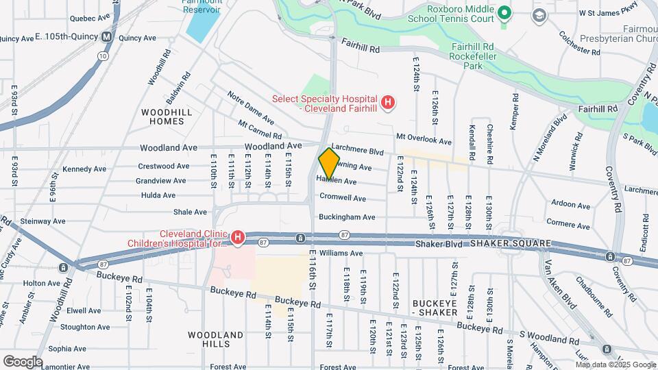 11700 Hamlen Ave Map and Location Details