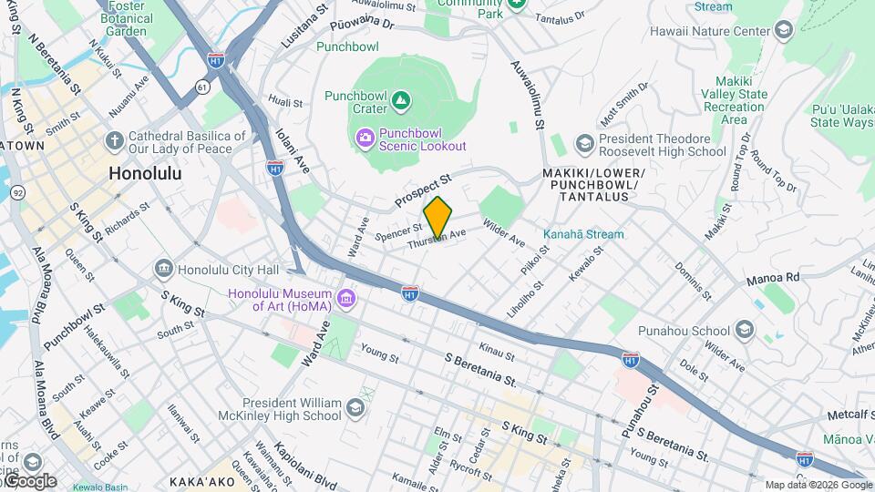 1523 Thurston Ave Map and Location Details