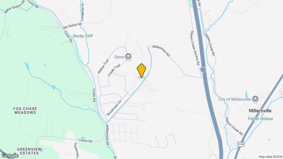 1020 Brookview Ct Map and Location Details