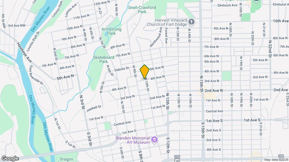 927 4th Ave N Mapa y Detalles de la Ubicación
