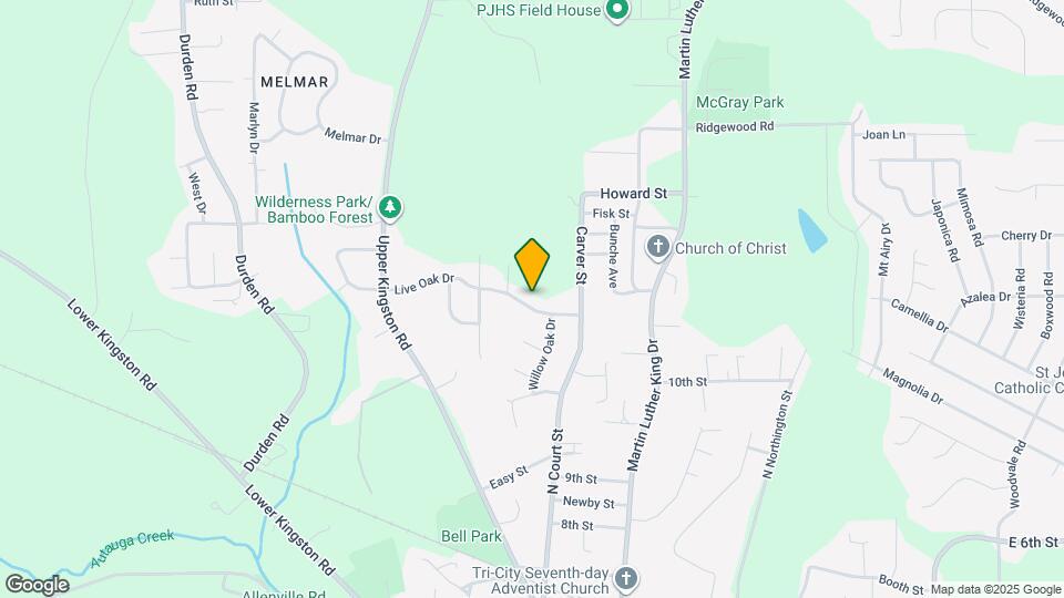 114 Live Oak Dr Mapa y Detalles de la Ubicación