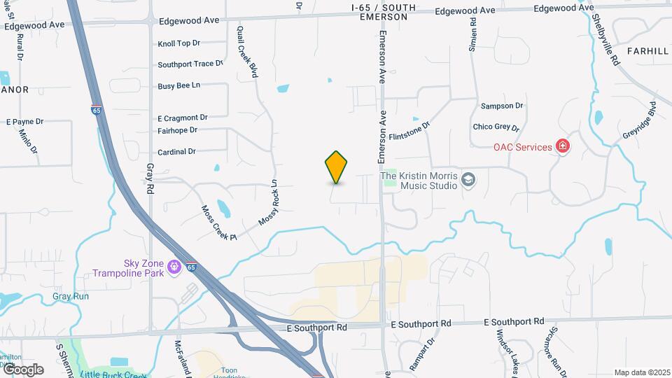6525 Emerald Hill Ct Map and Location Details