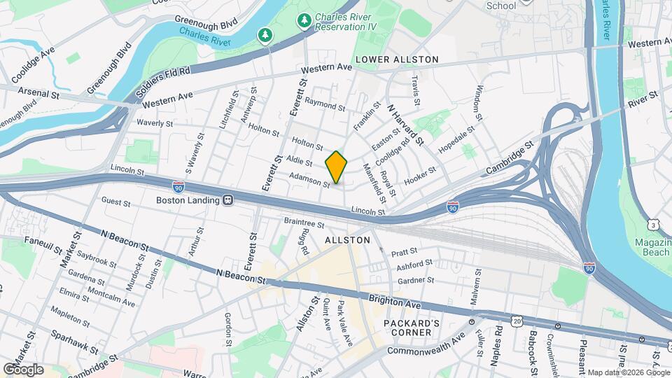 91 Adamson St Mapa y Detalles de la Ubicación