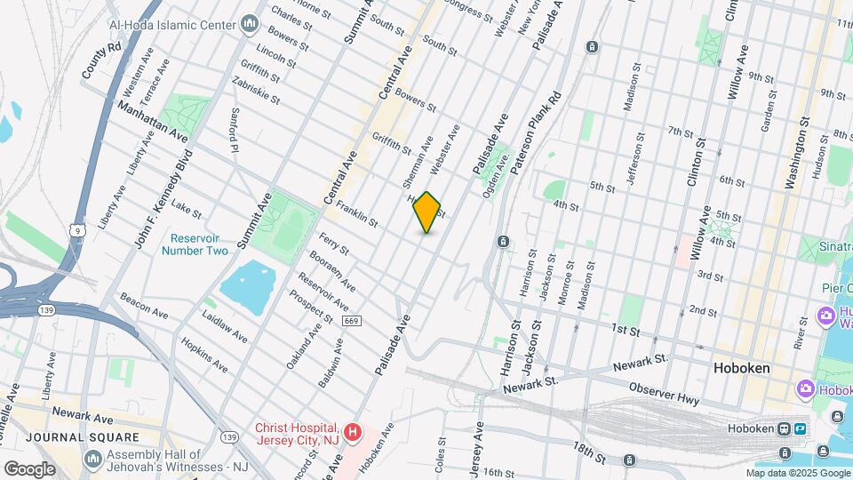 166 New York Ave Map and Location Details