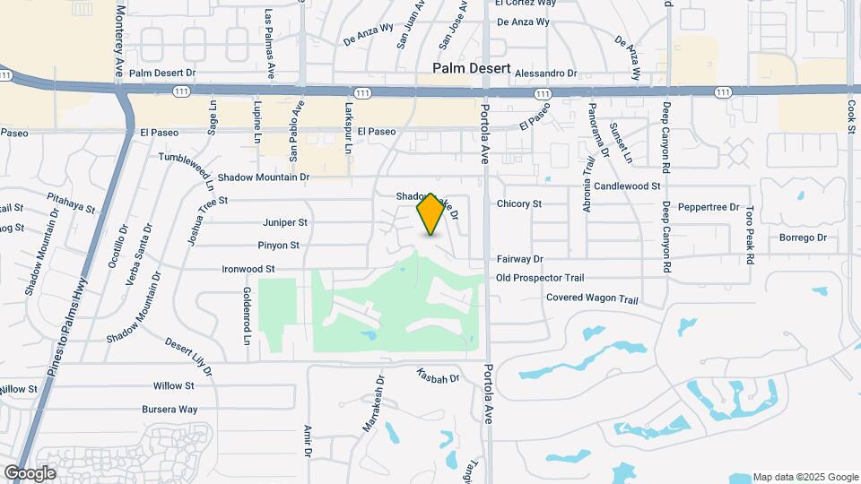 73850 Fairway Dr Map and Location Details