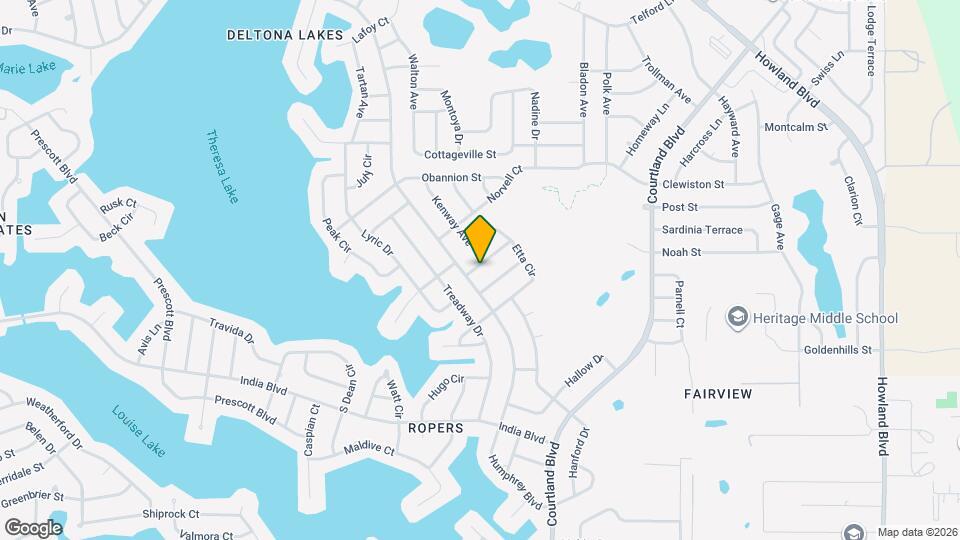 2957 Allston St Mapa y Detalles de la Ubicación