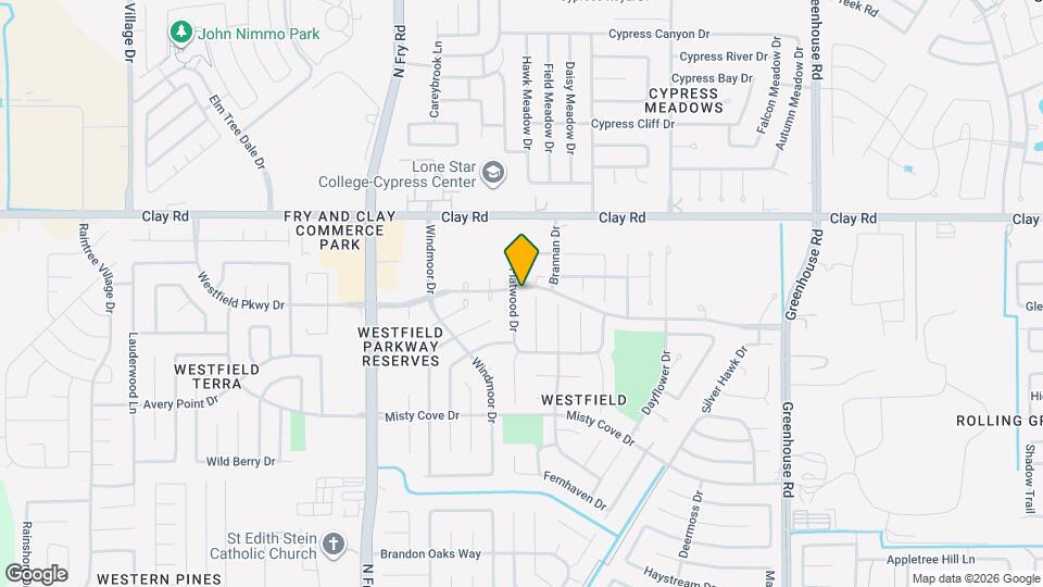 3842 Flatwood Dr Map and Location Details