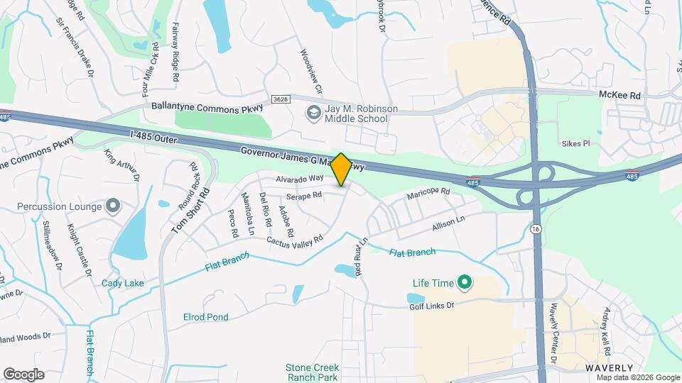 10725 Serape Rd Map and Location Details