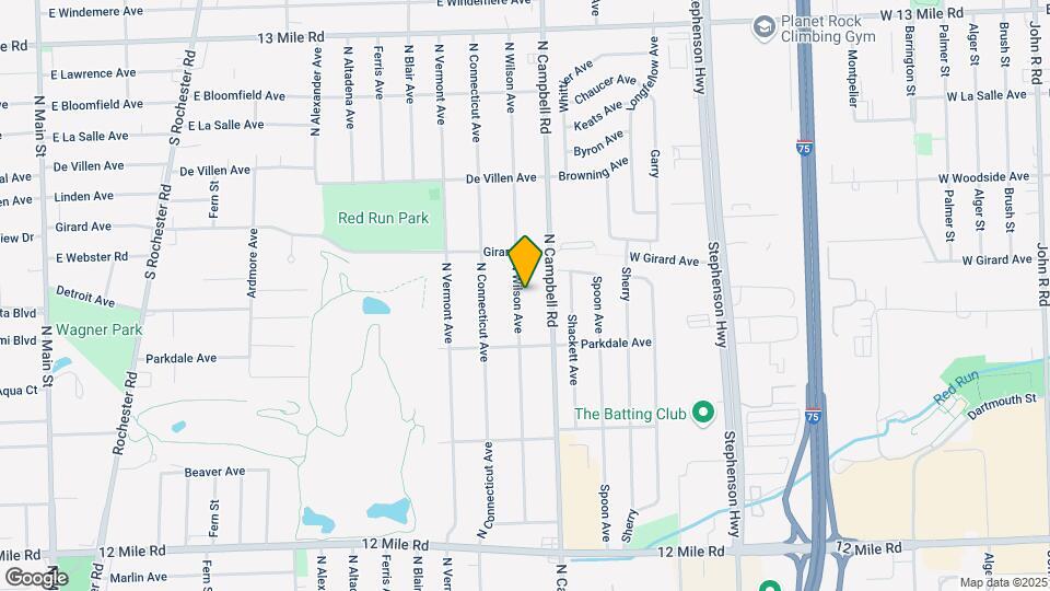 2448 N Wilson Ave Map and Location Details