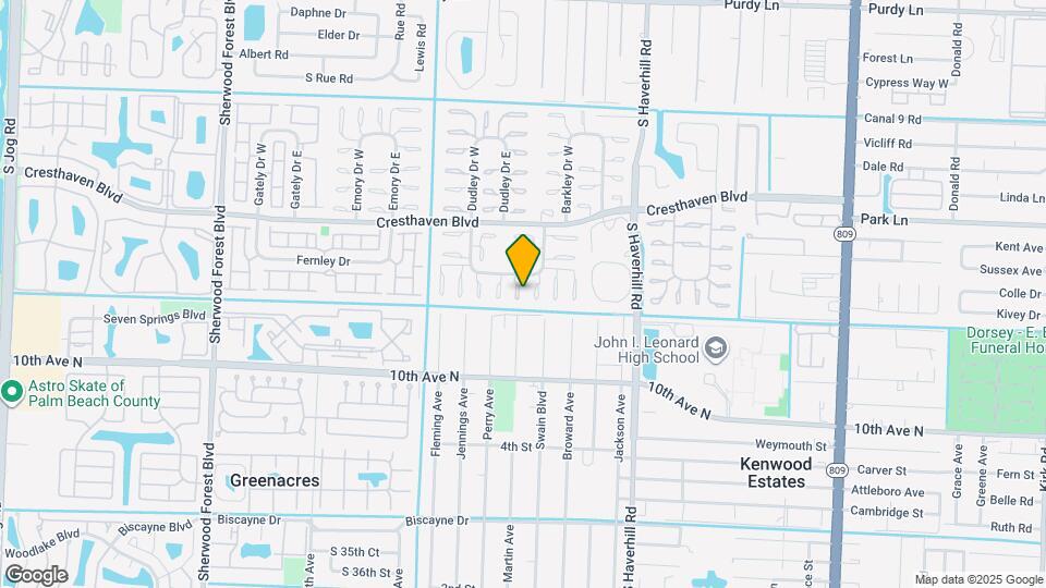 2980 Crosley Dr E Map and Location Details