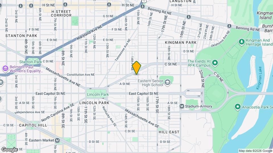 118 15th St NE Map and Location Details