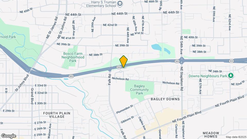 4300 NE 34th Cir Map and Location Details