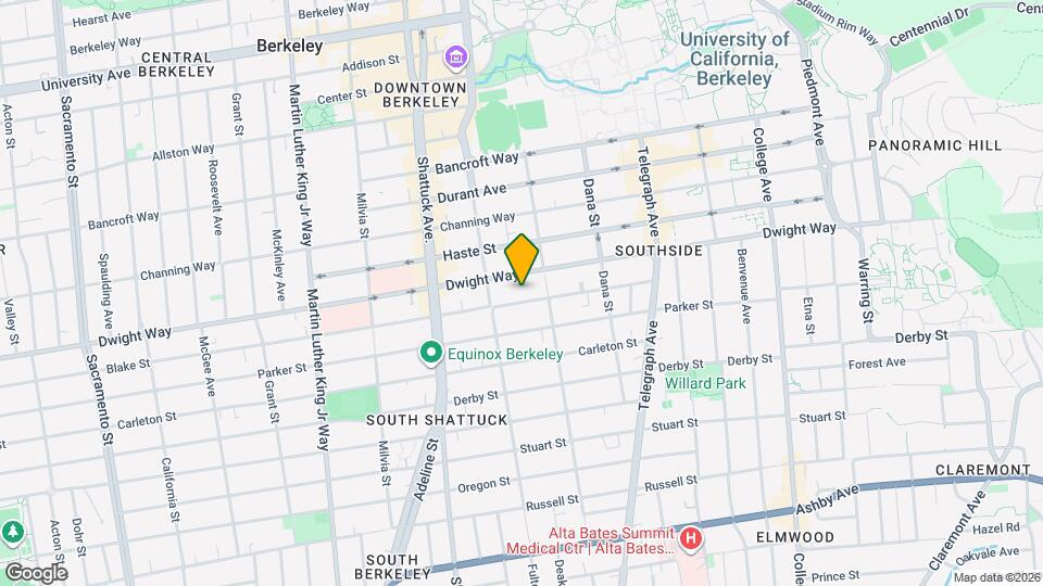 2225 Blake St Map and Location Details