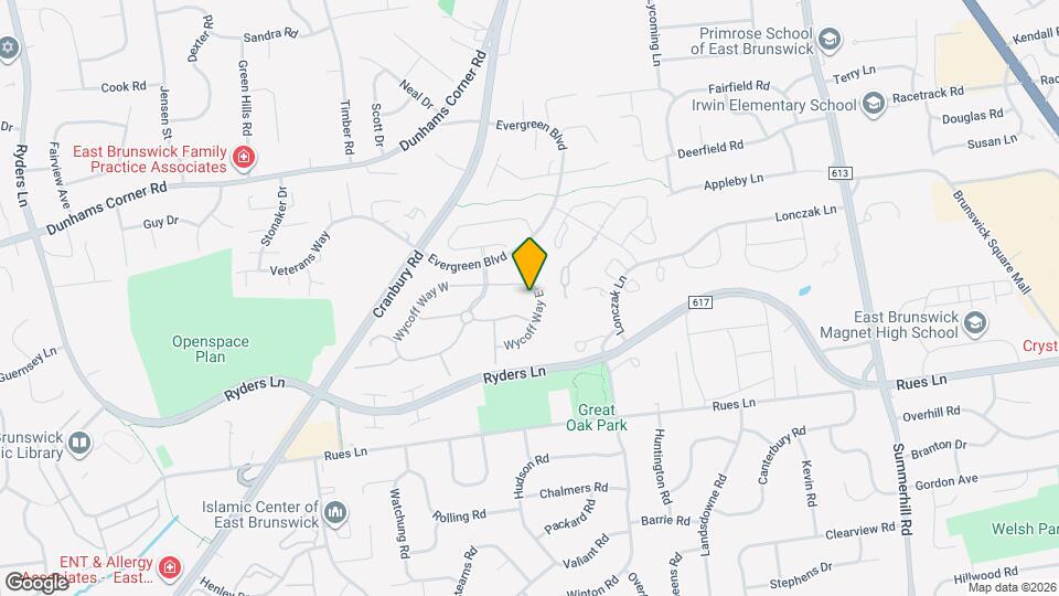 28 Wycoff Way E Map and Location Details