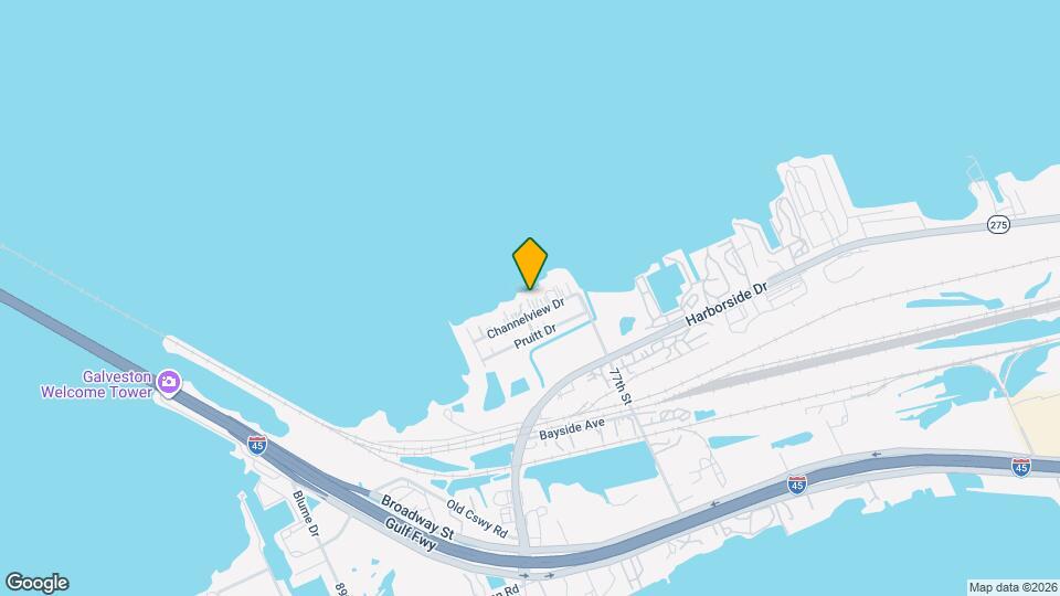 7814 Channelview Dr Map and Location Details