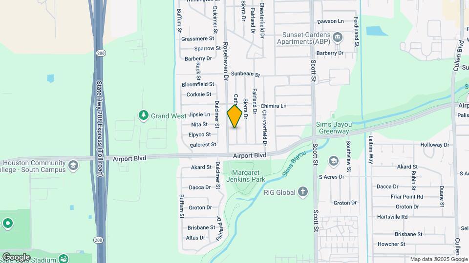 10510 Cathedral Dr Mapa y Detalles de la Ubicación