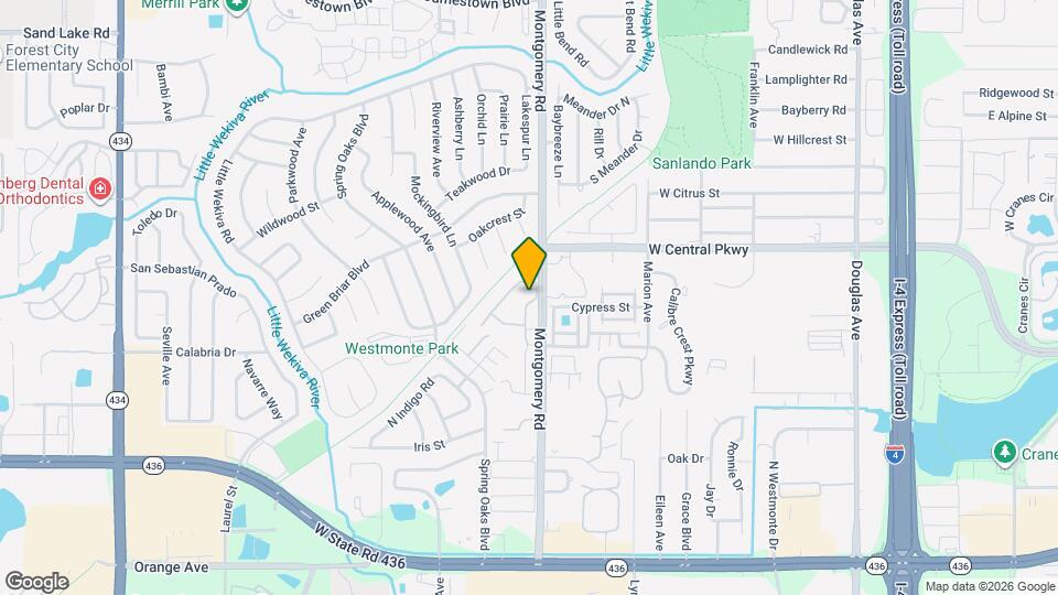 546 Via Fontana Dr Mapa y Detalles de la Ubicación